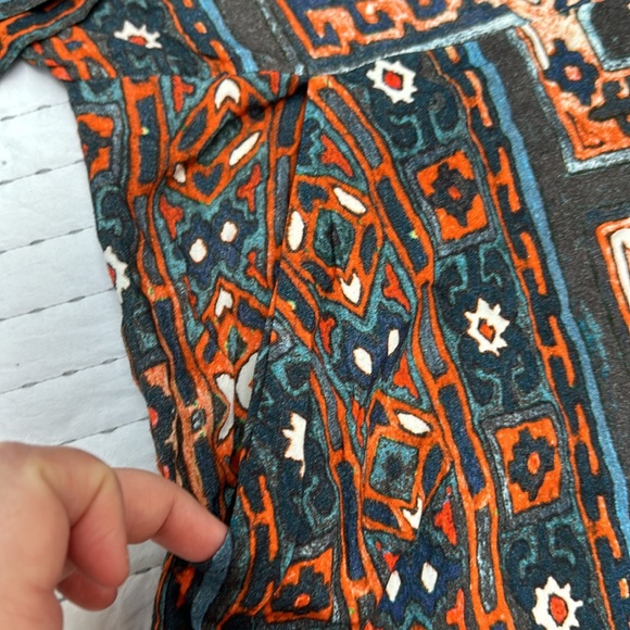 Cleobella Romper One Piece Aztec  Medium NWT Short Indie Hippie Boho - Picture 5 of 16